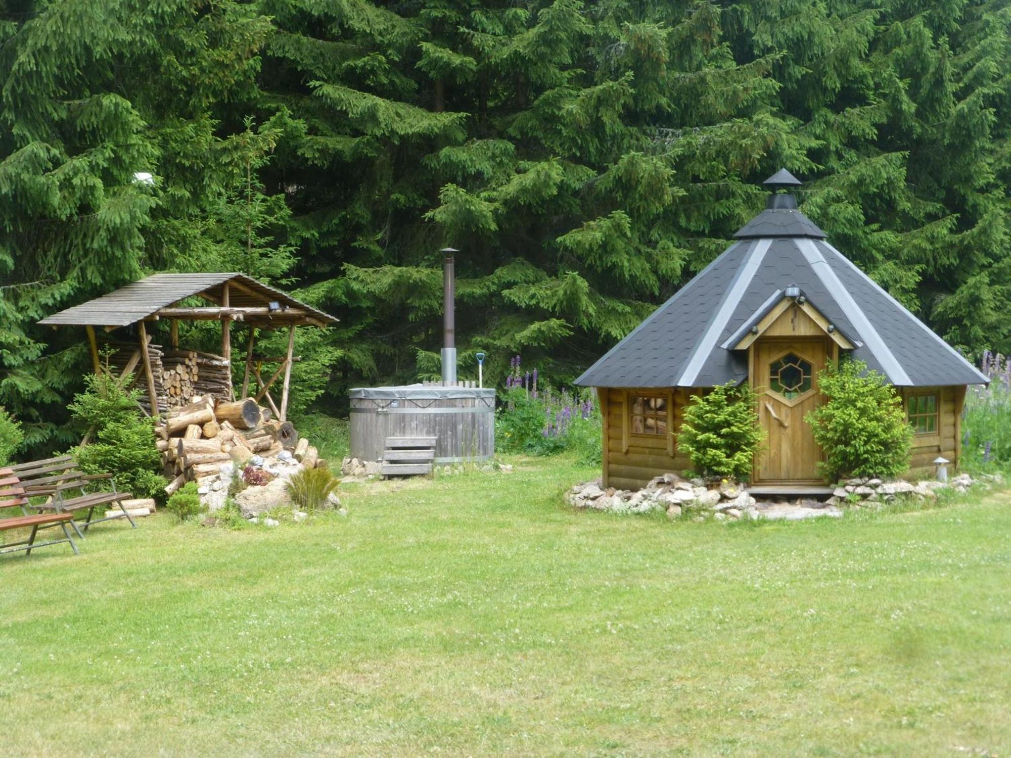 Holiday Home With Shared Pool In J Gersgr N Bad Reiboldsgrün Zewnętrze zdjęcie